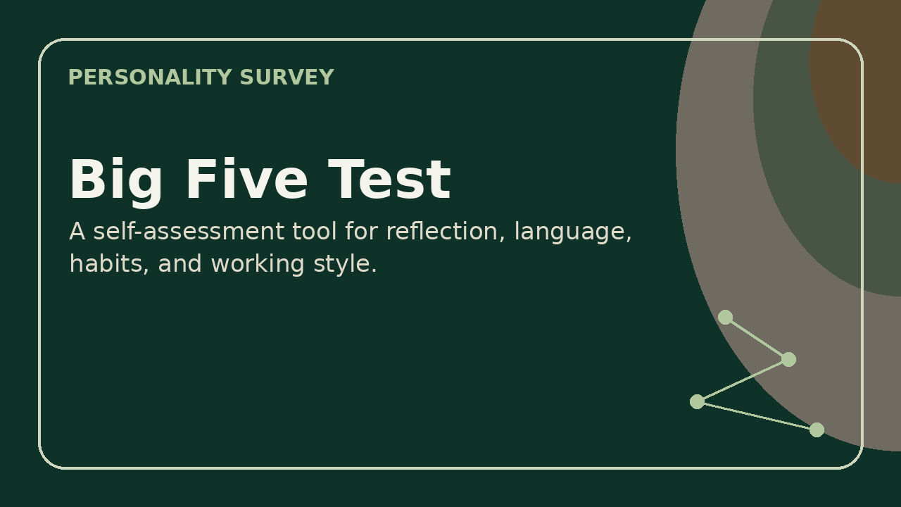 Big Five Test thumbnail